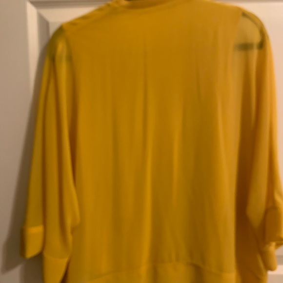 Zara Yellow Blouse - Picture 9 of 14